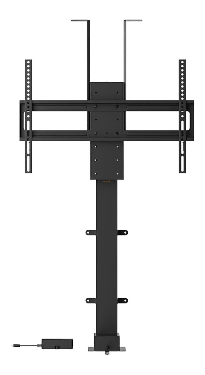 Supports sur pied electrique noir