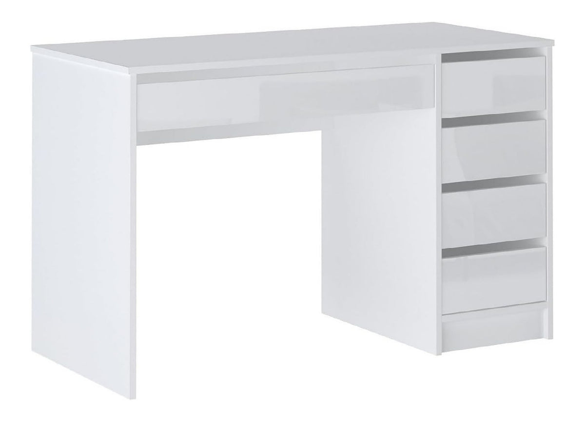 Armoire de rangement avec tiroirs avec rangement ferme blanc 120 x 55 x 76 centim