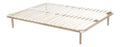 Sommiers a lattes avec rangement ferme beige