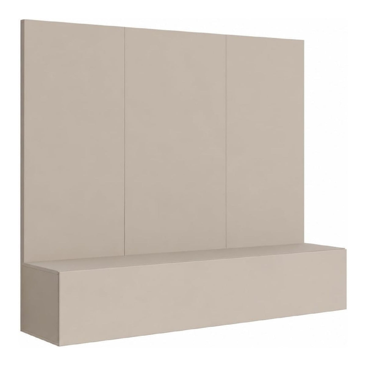 Supports muraux finition bois beige
