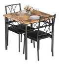 Ensembles pour salle a manger avec rangement ferme finition bois noir