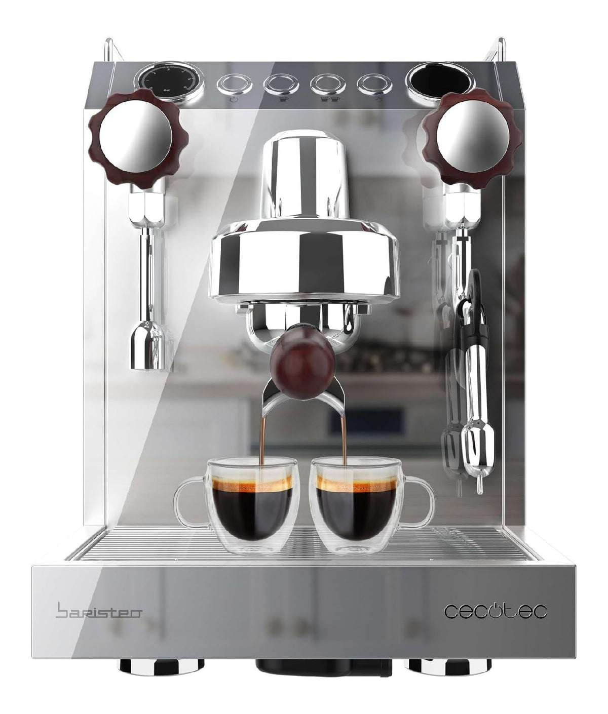Machines expresso a vapeur finition inox inox 2.5 L