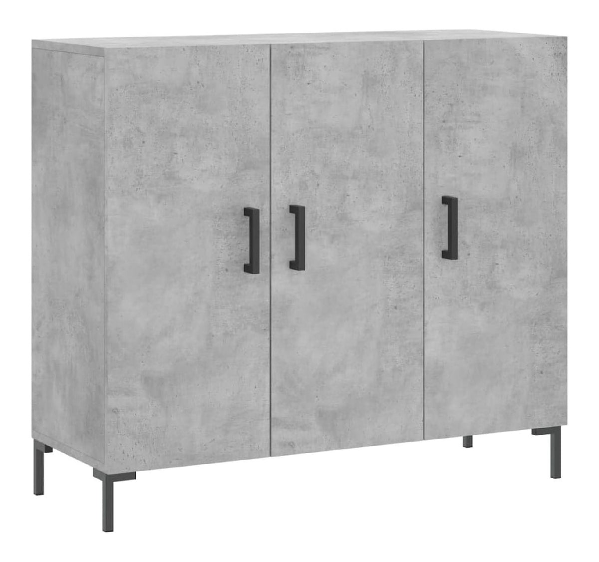Buffets, credences et vaisseliers avec rangement ferme finition bois gris