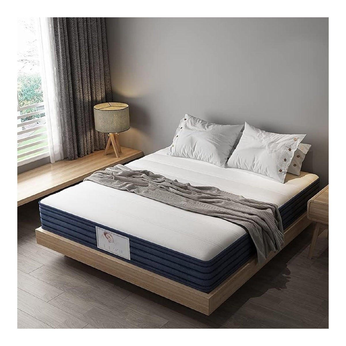 Matelas noir 190 x 140 x 22 centim
