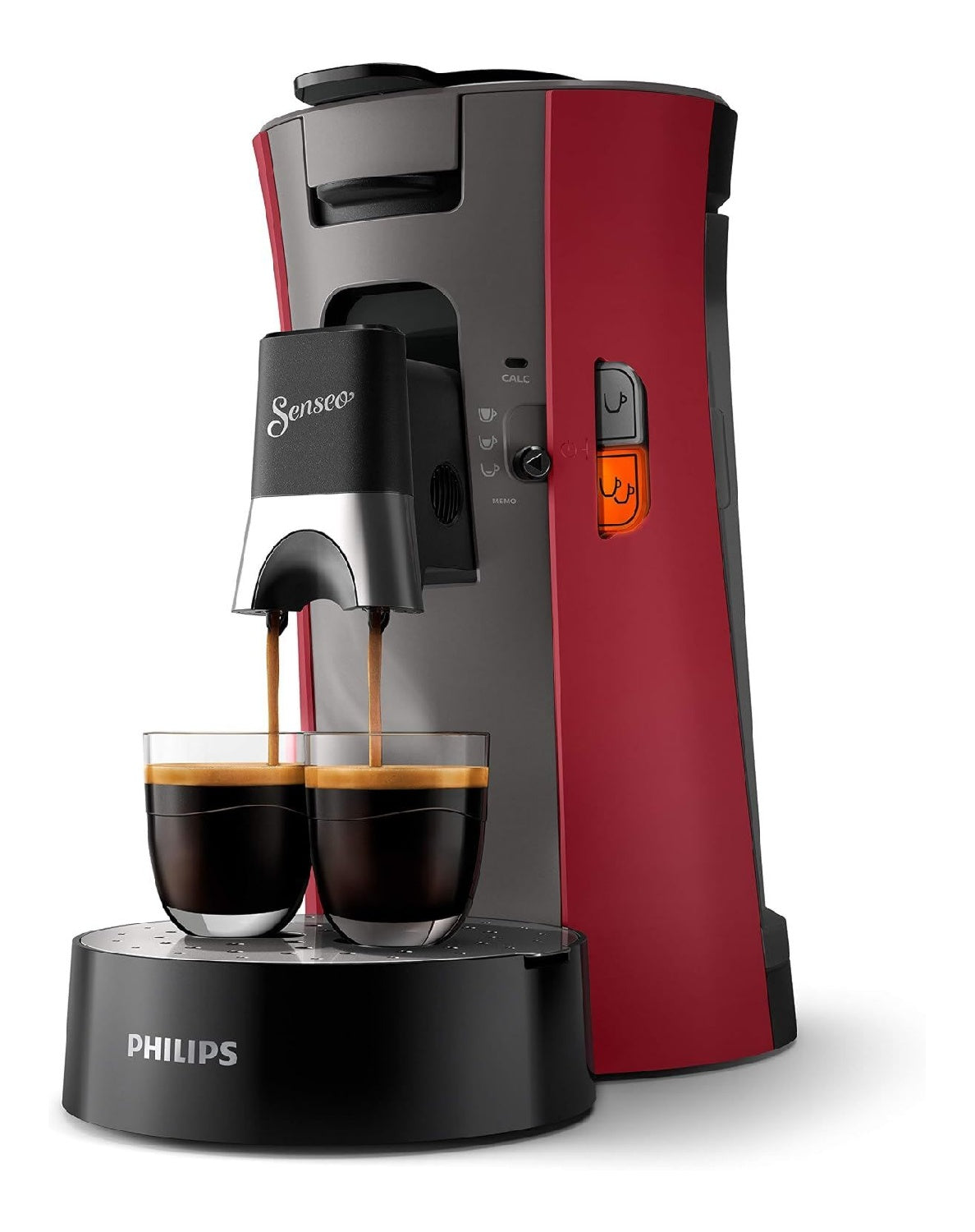 Cafetieres a dosettes rouge