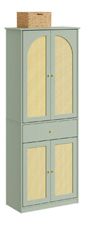 Armoire de rangement reglable avec tiroirs vert