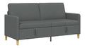 Canapes et divans avec rangement ferme finition bois gris fonce 172 x 78 x 87 cm