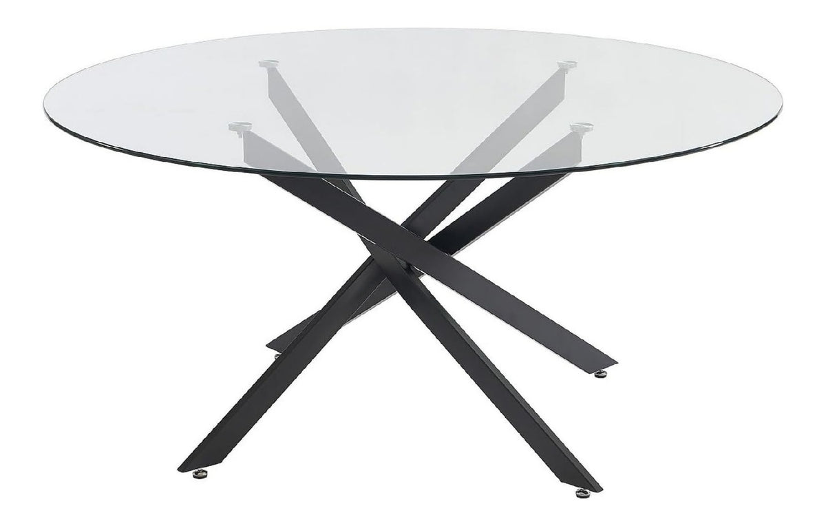 Tables avec rangement ferme structure metal noir 160 x 160 x 72,5 centim
