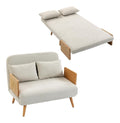 Canapes et divans reglable avec rangement ferme creme