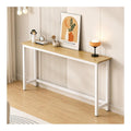 Tables consoles avec rangement ferme finition bois noir