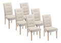 Chaise confortable avec rangement ferme finition bois beige
