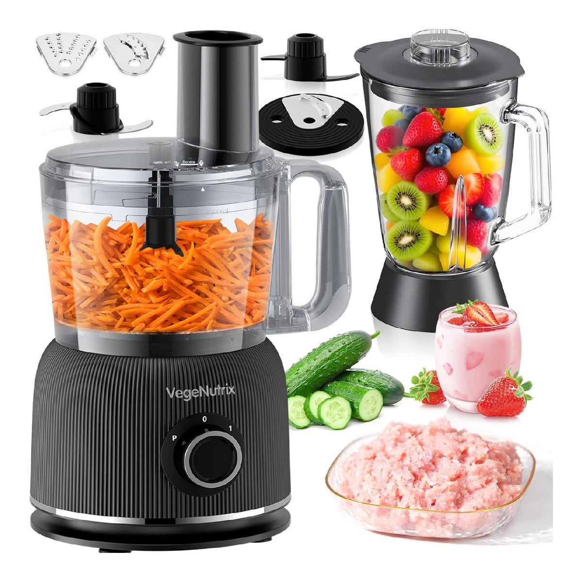Robots multifonctions finition inox inox 2.5 L