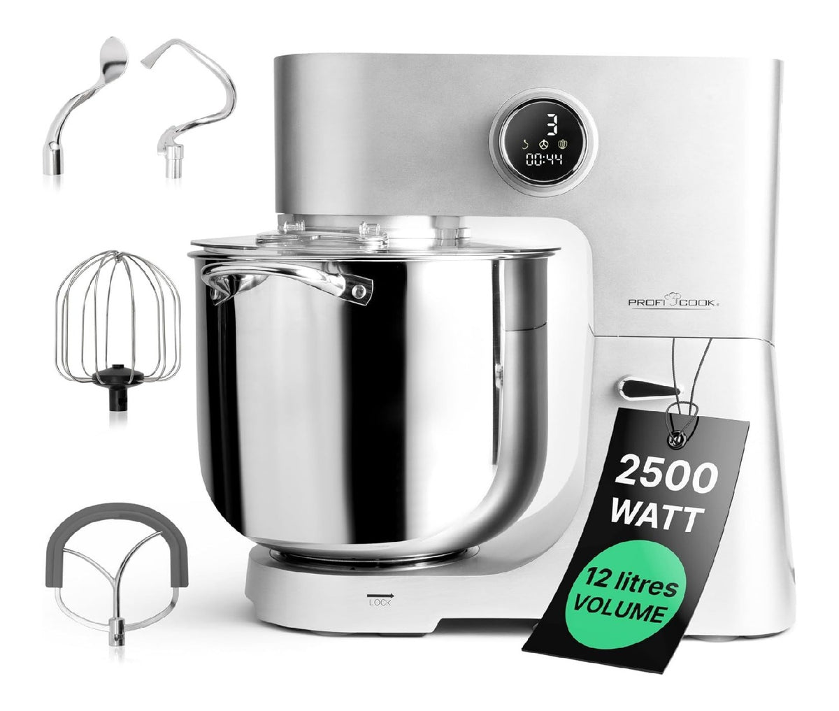 Robots multifonctions inox 12 L