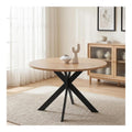 Tables reglable avec rangement ferme chene