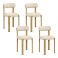 Chaise confortable avec rangement ferme finition bois beige 45x48x74