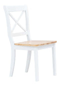 Chaise confortable finition bois blanc